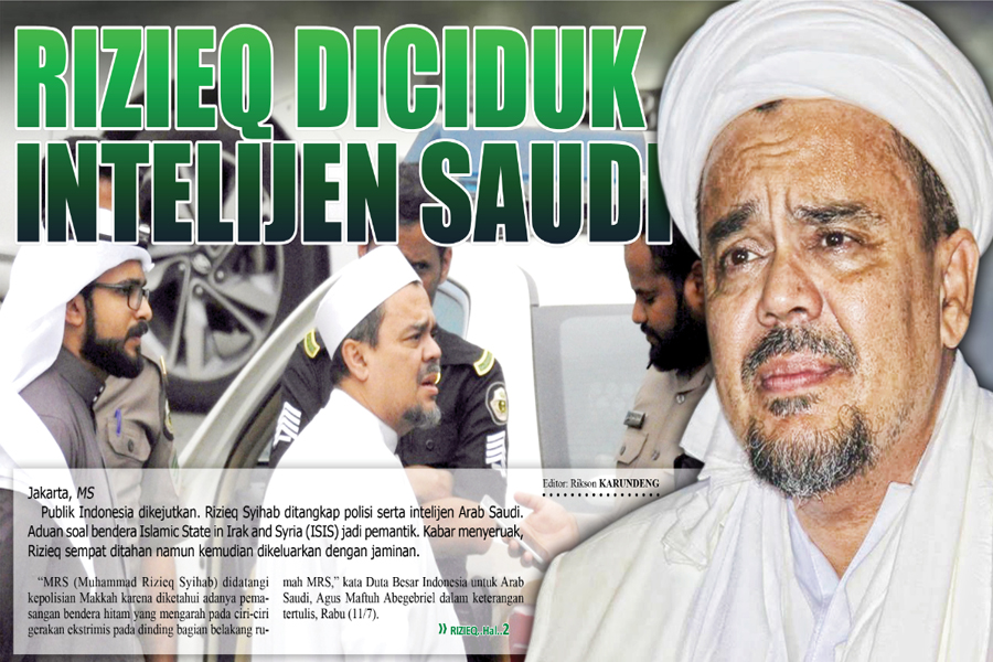 RIZIEG DICIDUK INTELIJEN SAUDI