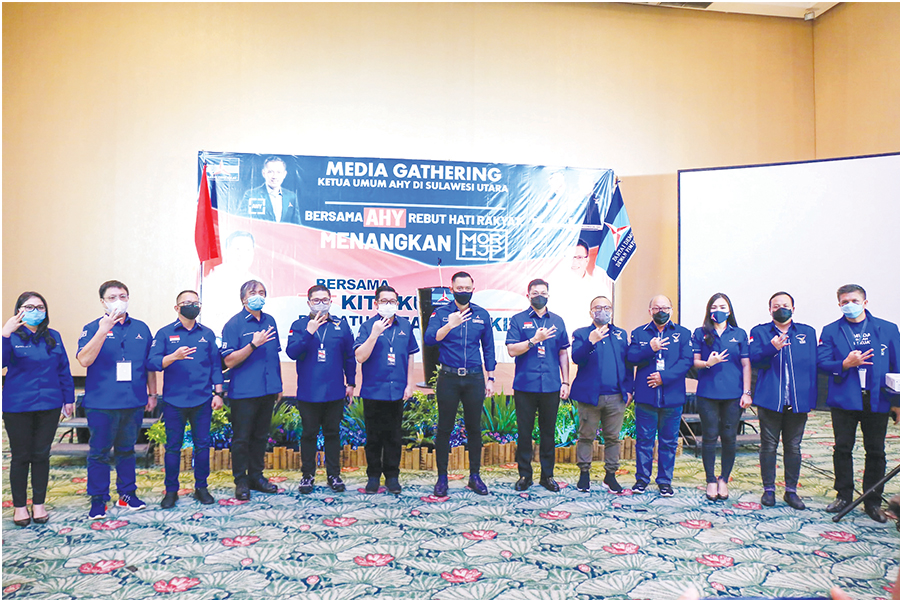 AHY ‘Bakar’ Semangat Militan Pendukung MDB-HJP