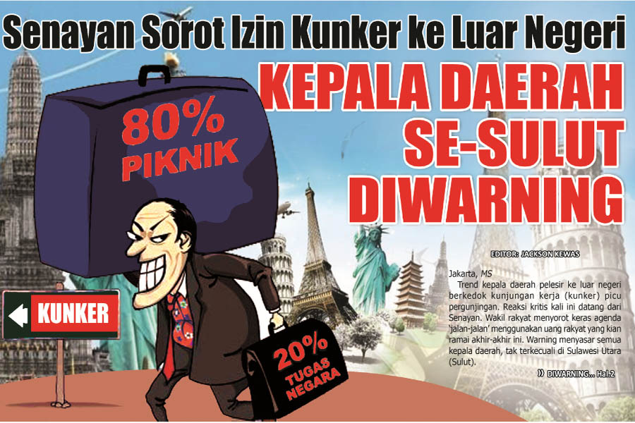 Kepala Daerah Se-Sulut DiWarning