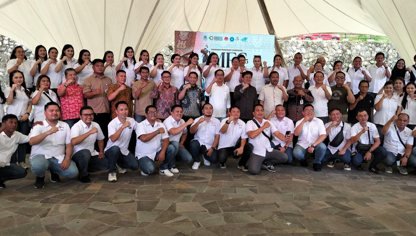 Perumda Pasar Manado Jawara Koor, Pertahankan Gelar Sambut Ultah Ibu Kota Sulut ke-402