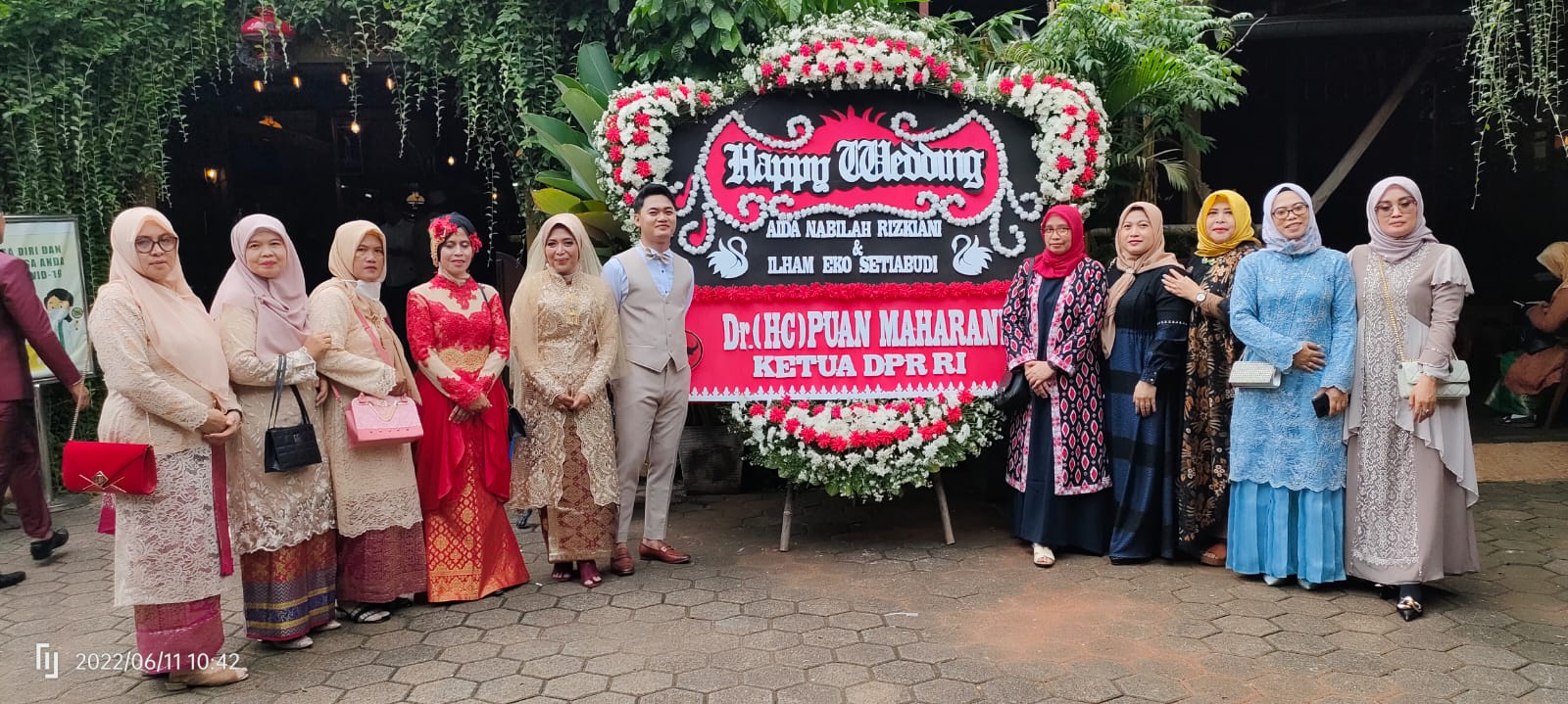 Keluarga Berterimakasih Kepada Ibu Puan Maharani