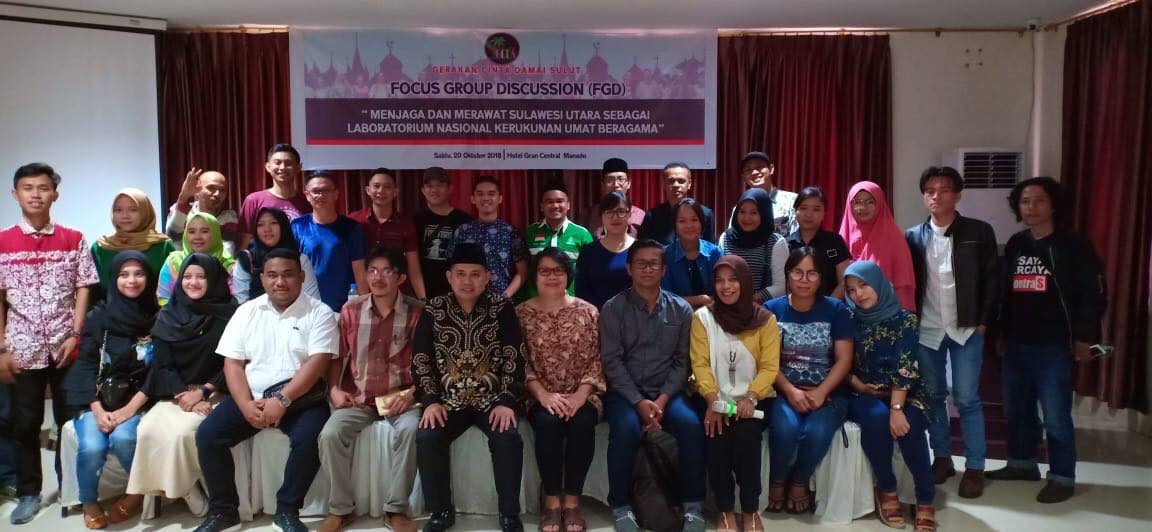 Tokoh Muda Lintas Agama Jamin Kerukunan di Sulut 