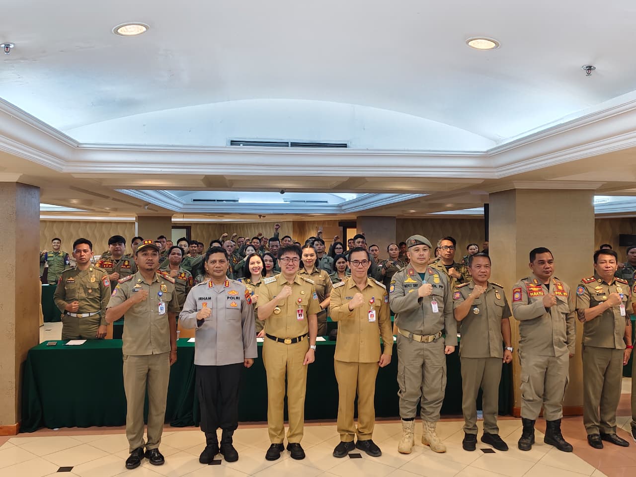 Walikota AA Sebut Pelatihan Satpol-PP Manado Turut Tunjang Pembangunan Kota