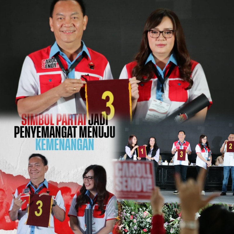 Caroll Sendy Bawa Visi Tomohon Maju, Berdaya Saing dan Sejahtera