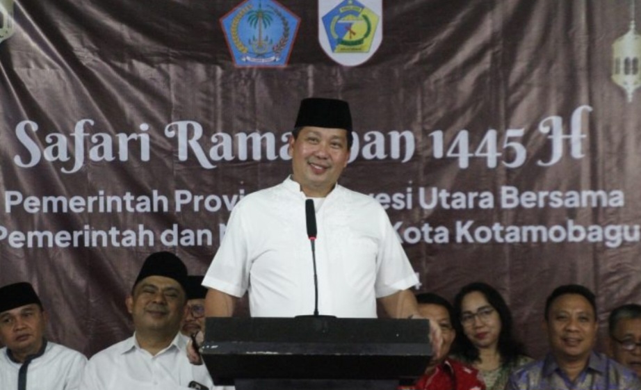 Safari Ramadan di BMR, Wagub Kandouw: Kotamobagu Role Model Kerukunan di Sulut