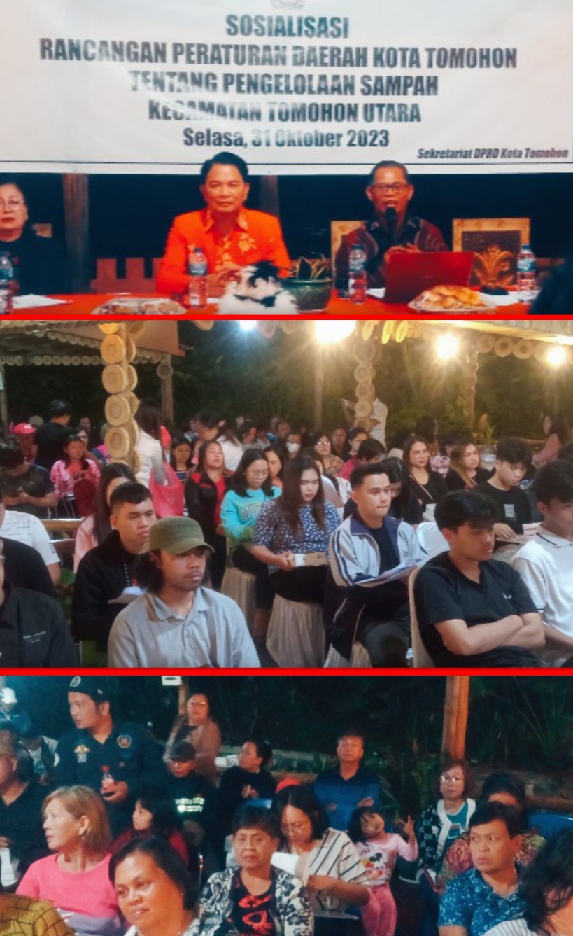 Johnru: Ciptakan Kota Tomohon Bersih dan Sehat