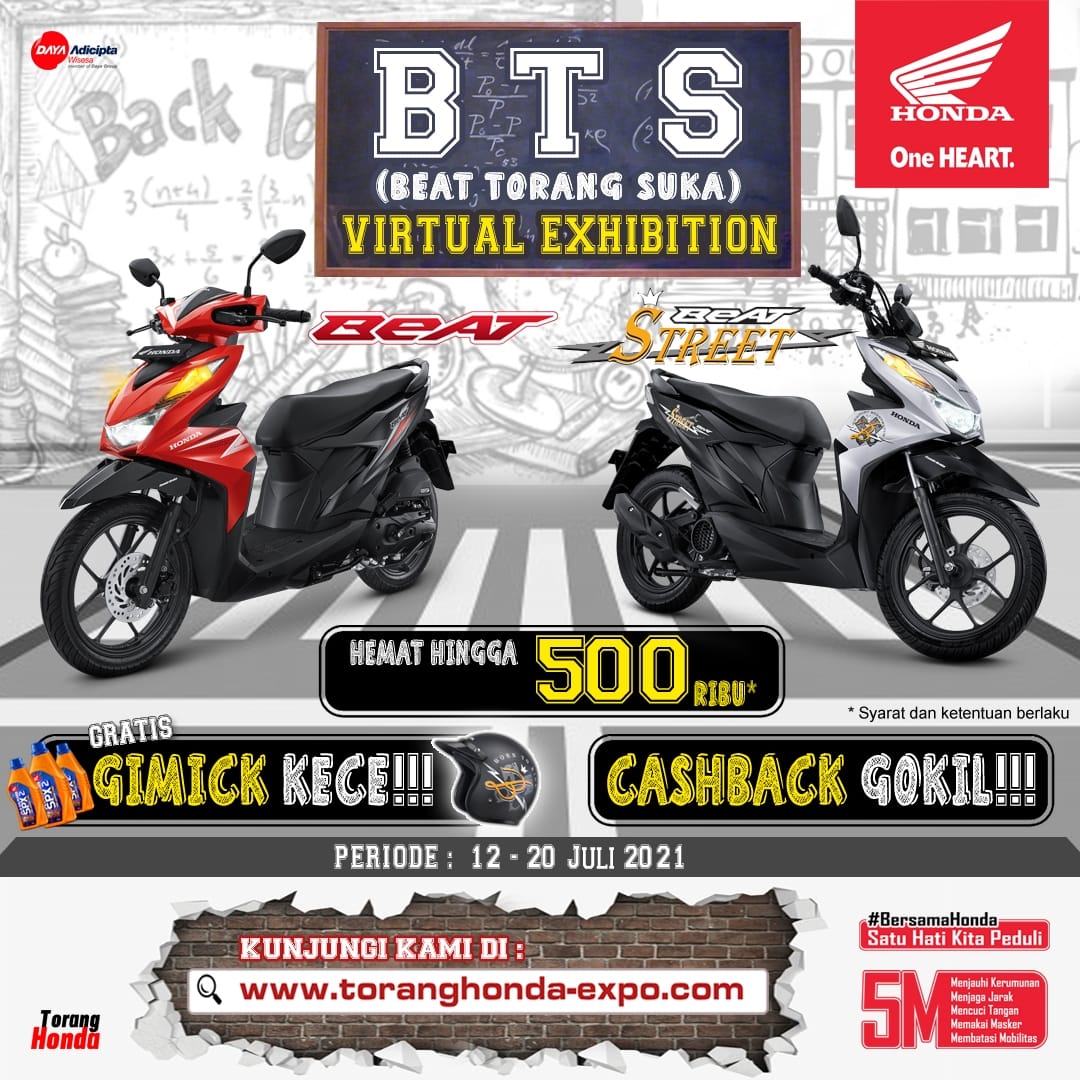 DAW Menggelar Honda BTS Virtual Exhibition