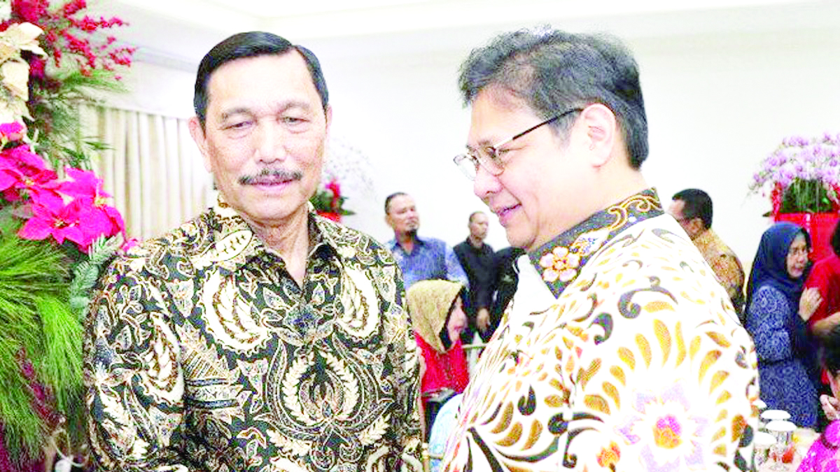 Airlangga dan Luhut Dalam Laporan ‘Pandora Papers’