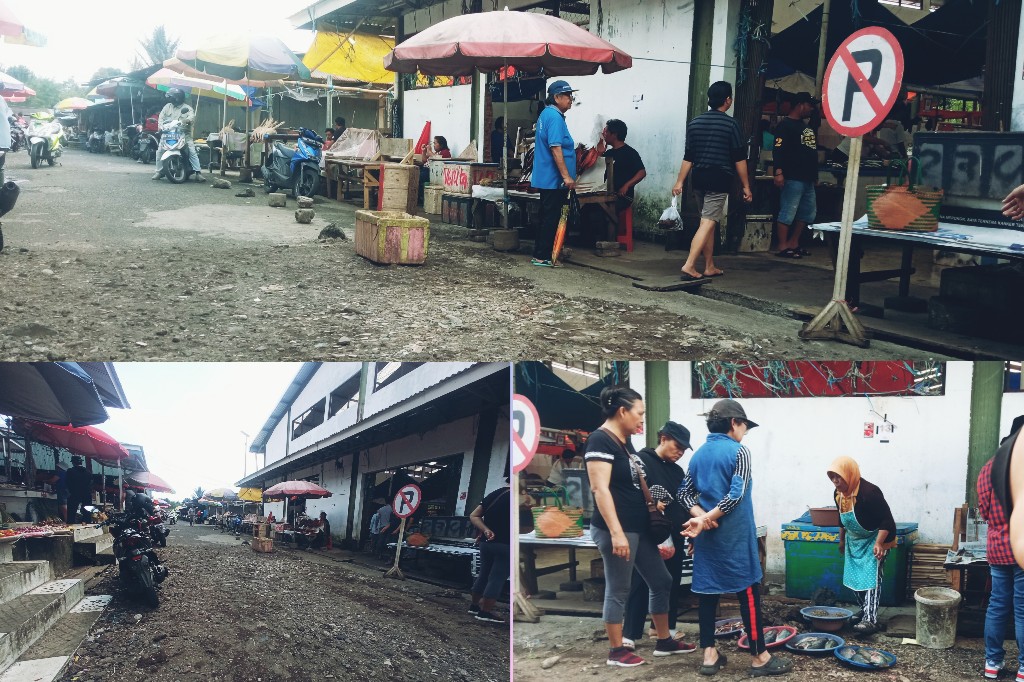Warga Minta Infrastruktur Jalan di Pasar Beriman Diperbaiki