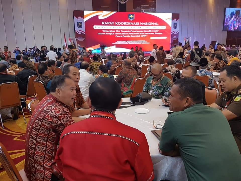 Sekda Hadiri Rakornas Kewaspadaan Nasional