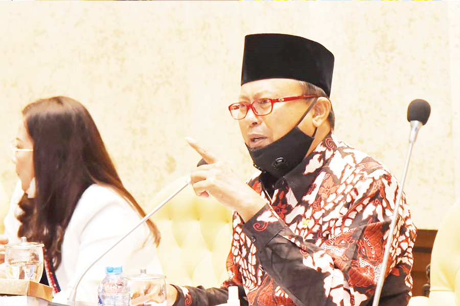 Raker Komisi V, H2M Kuliti Kemendes PDT dan Transmigrasi