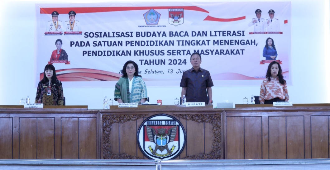 Sosialisasi Budaya Baca dan Literasi, Bunda Rita Ajak Jadi Teladan dan Role Model