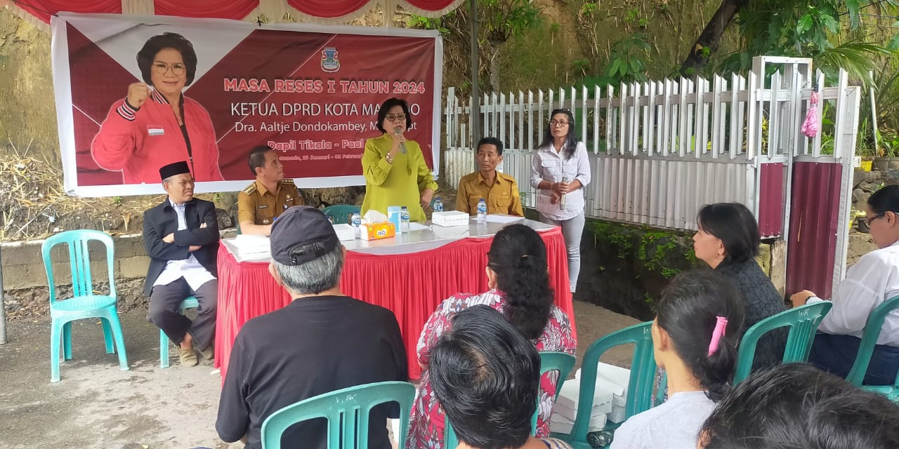 Legislator Aaltje Dondokambey Reses di Malendeng, Batas Manado Dilontarkan Warga