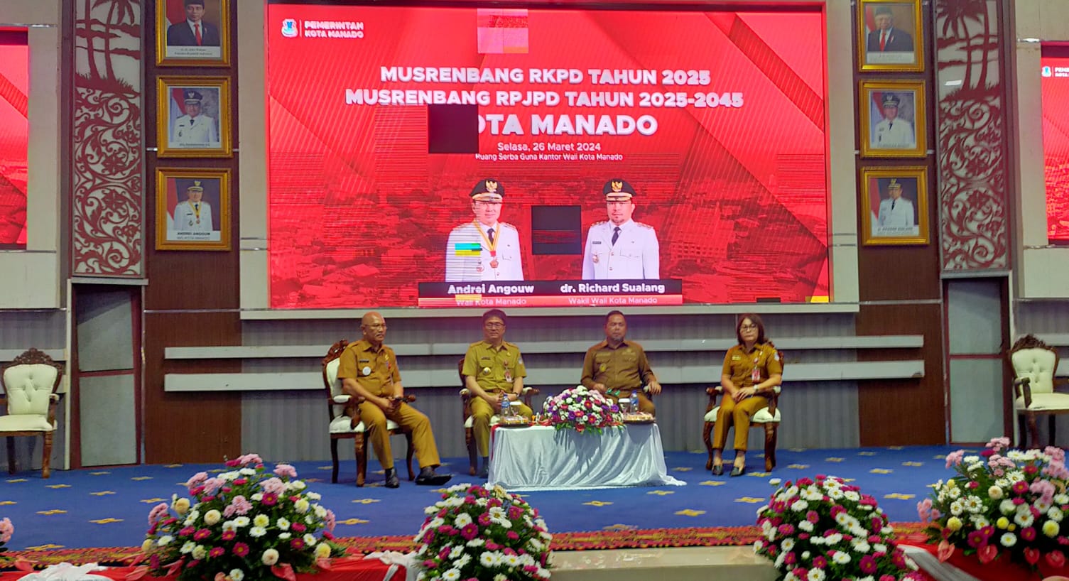 Walikota Buka Musrenbang RKPD 2025 dan RPJPD 2025-2045 Manado