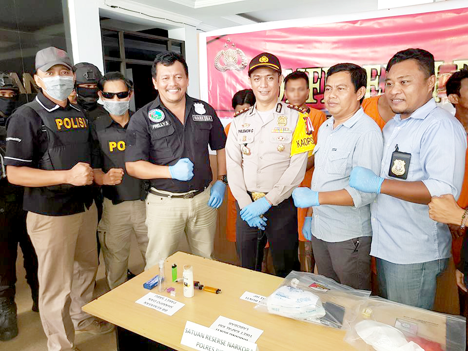 Polres Bitung Bongkar Sindikat Narkoba di Lapas Tuminting 