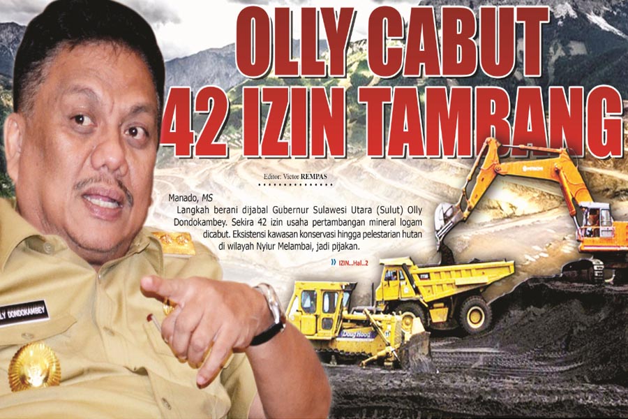 OLLY CABUT 42 IZIN TAMBANG
