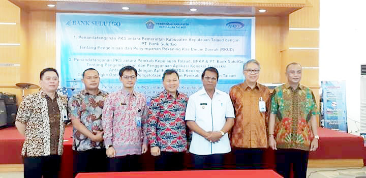 Tuange Teken MoU Lanjutan bersama Bank SulutGO