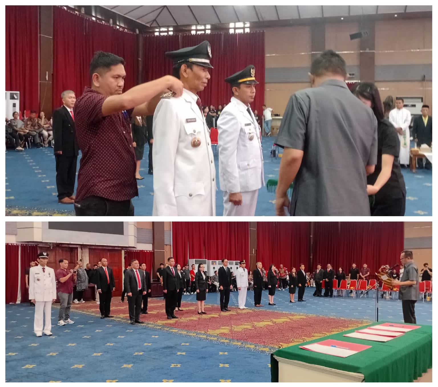 Wawali Sualang Lantik Pejabat Pemkot Manado, Dauhan Pegang Camat Wenang dan Ini Lengkapnya