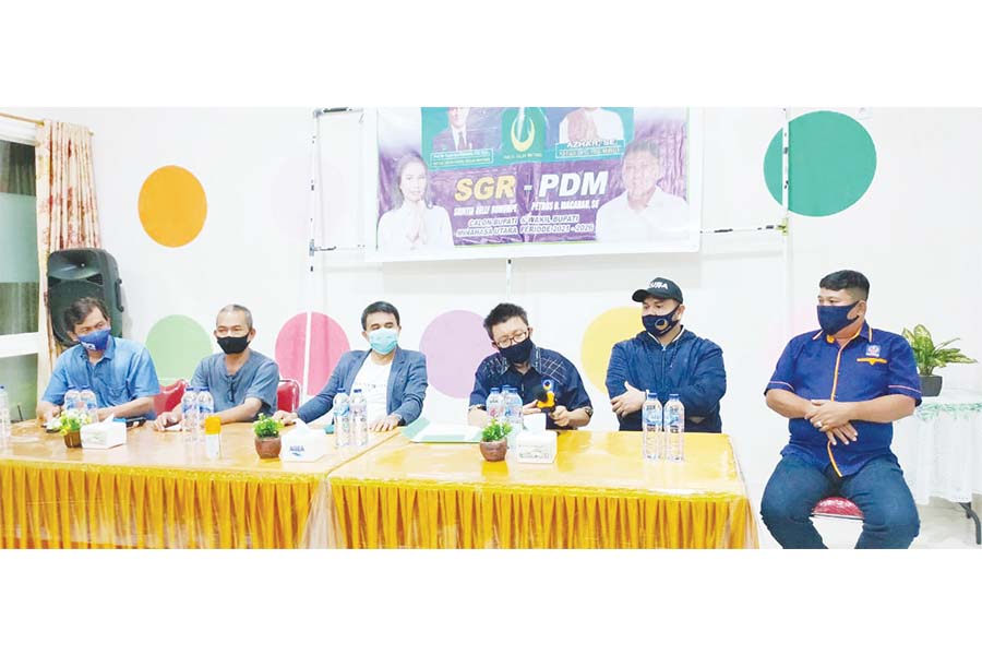 PBB Gabung Nasdem, SGR-PDM Mulus di Pilkada Minut