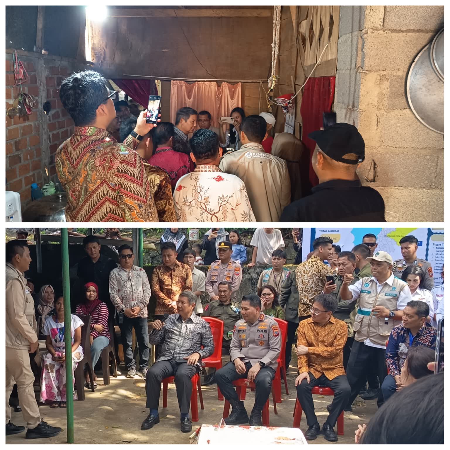 Hasyim Djojohadikusumo Beri Bantuan Renovasi Rumah di Malendeng dan Sertifikat Gratis Bakal Diberi Pusat