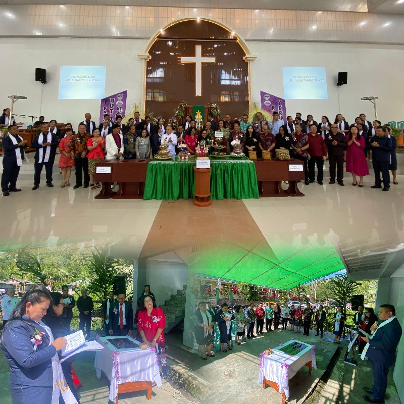 Syukur HUT Ke-6 dan Peresmian Gedung Pastori 3, Olly: Bertumbuh Dalam Iman Kristus