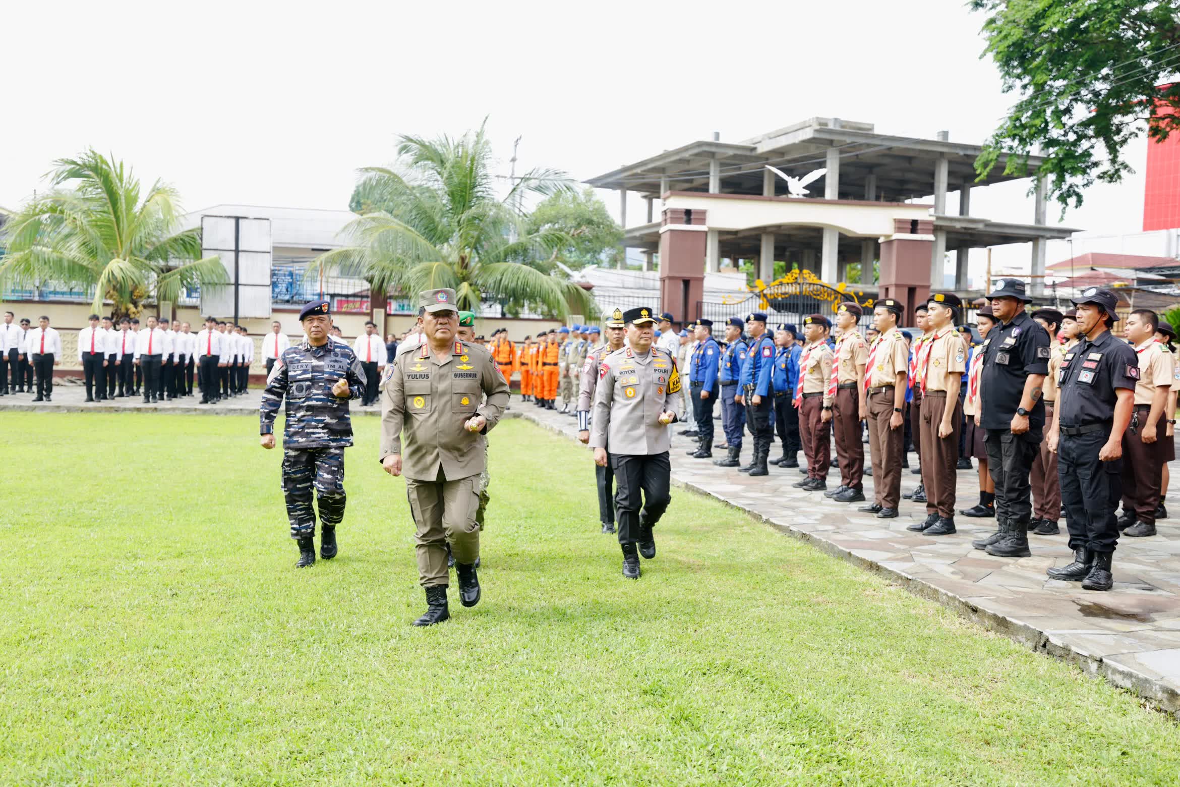Pesan Kapolri Dibaca Gubernur Yulius, Pasukan Operasi Ketupat Siaga Amankan Hari Besar Keagamaan