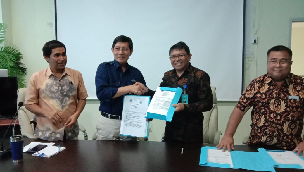 Lumentut Teken MoU Dengan Polnustar Tahuna