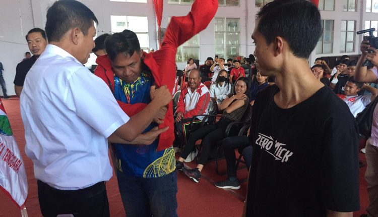 Wabup Lepas Atlet Porprov Mitra