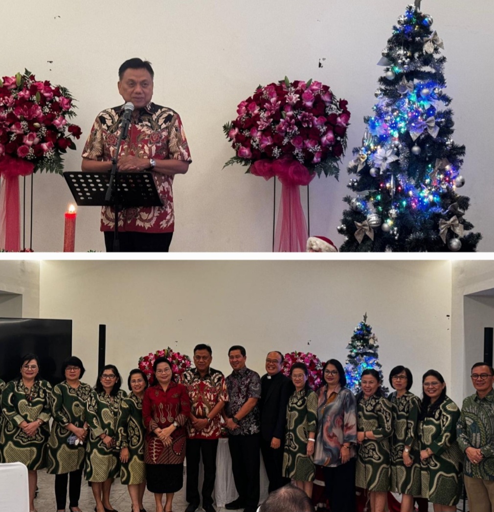 Gubernur Olly dan Wagub Steven Ibadah Natal Bersama Keluarga KKP GMIM di Jabodetabek dan Bandung