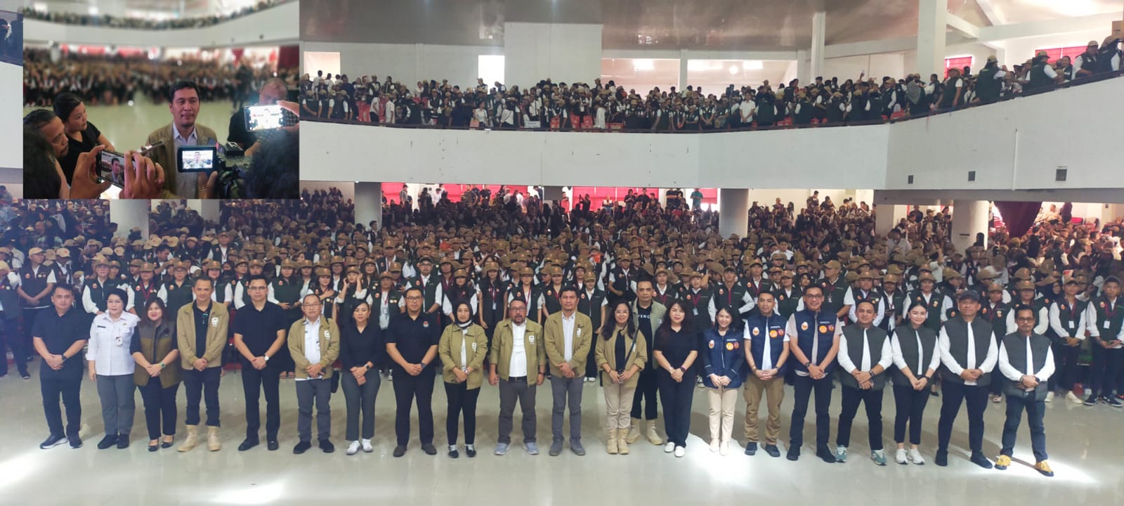 KPU Sulut Gelar Apel Bagi Pantarlih Terpilih di Manado-Minut-Minahasa-Tomohon di Unsrat