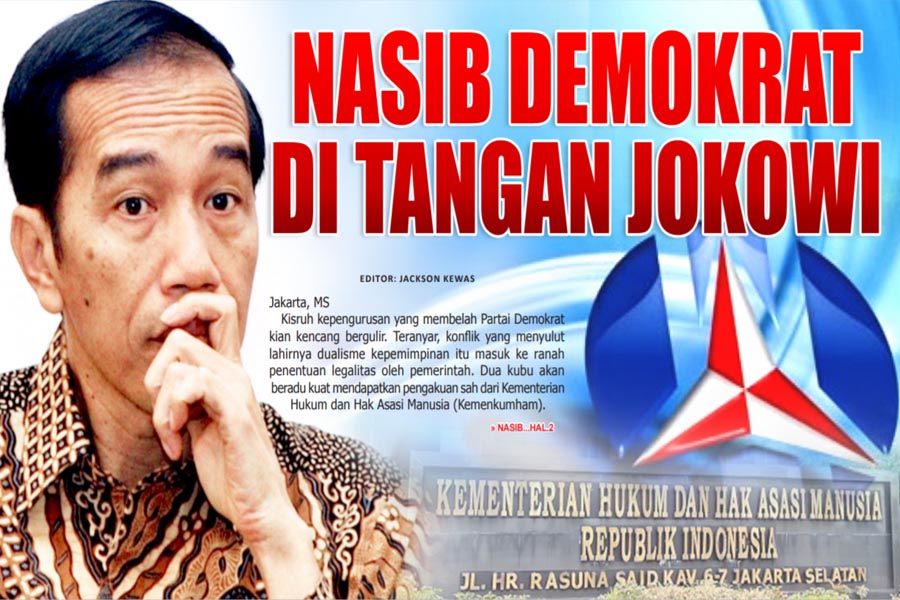 NASIB DEMOKRAT DI TANGAN JOKOWI