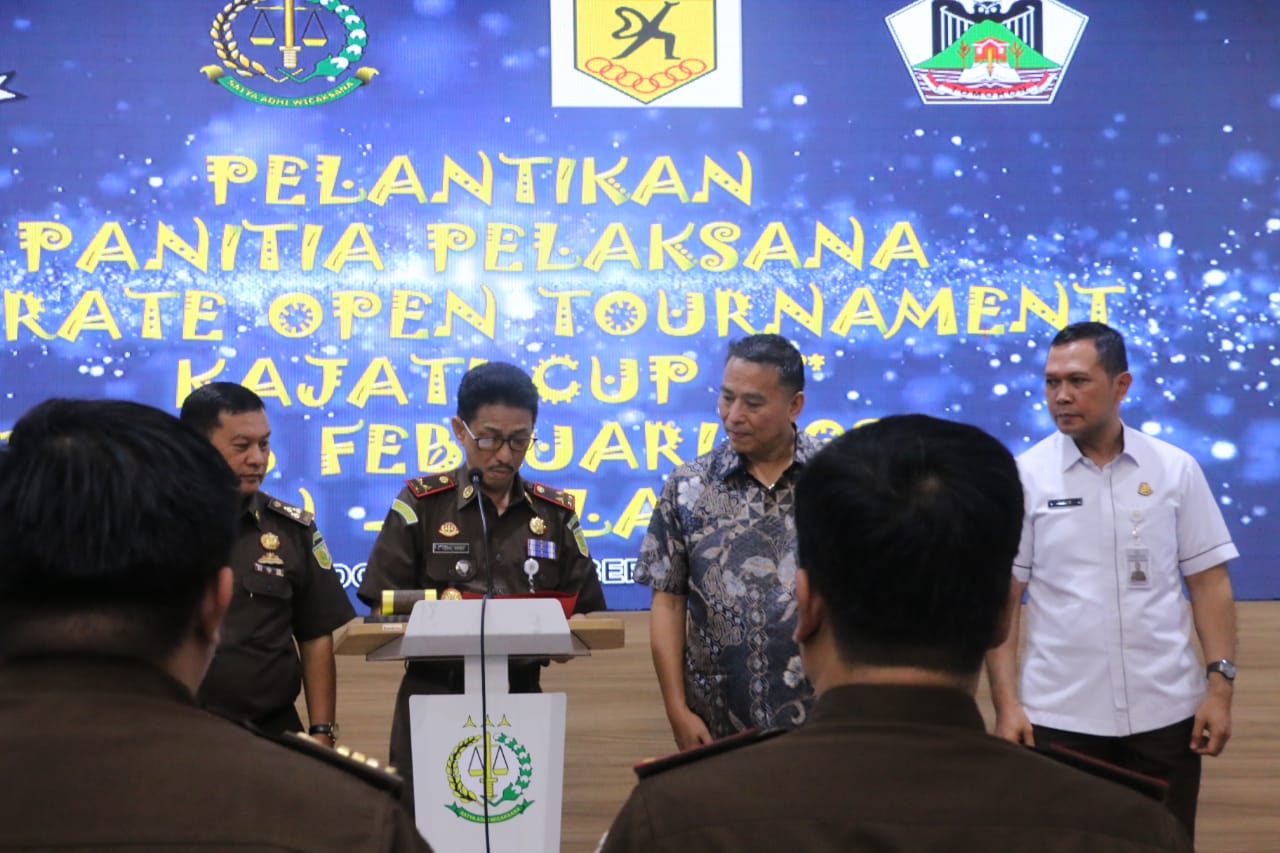 Panitia Open Tournament Kajati Sulut Cup ke-II Dilantik