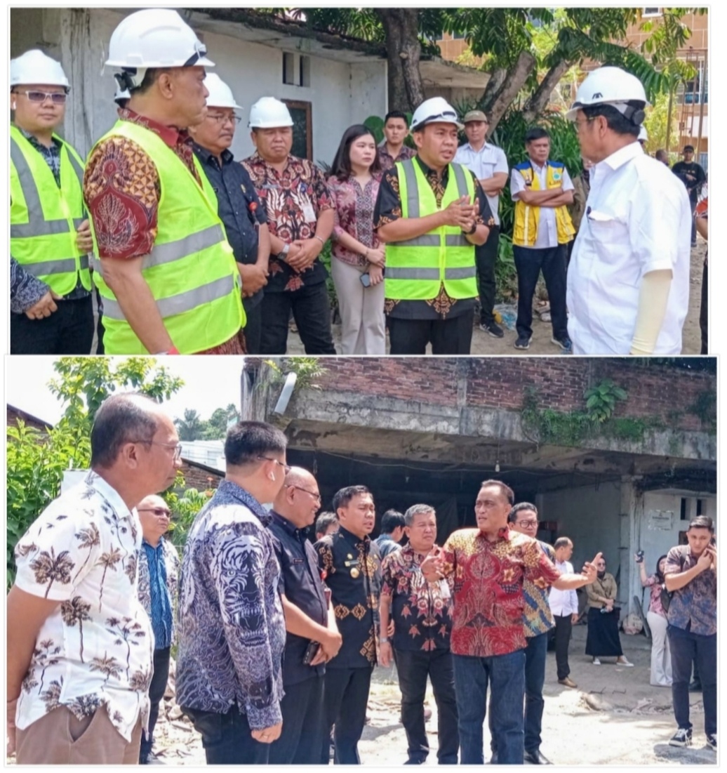 Dirut PDAM Manado Sambut dan Ajak PJs Walikota Keliling 