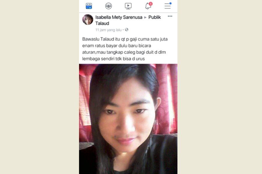 Tembus Ombudsman, Panwascam Laporkan Bawaslu Kabupaten