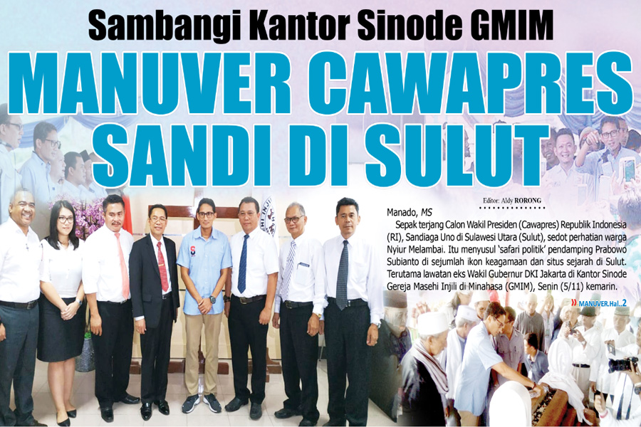 MANUVER CAWAPRES SANDI DI SULUT