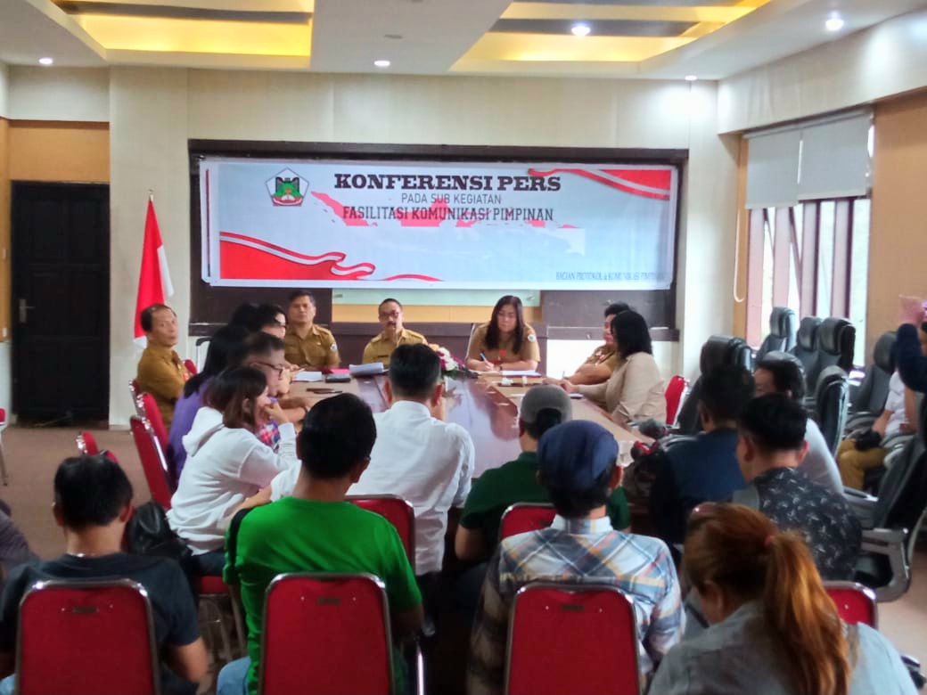Undang Dinas  PU dan Perkim, Prokopim Gelar Konfrensi Pers