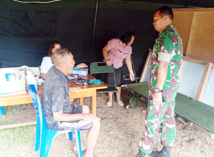 Program TMMD Kodim 1310 Bitung, Jawab Keluhan Warga