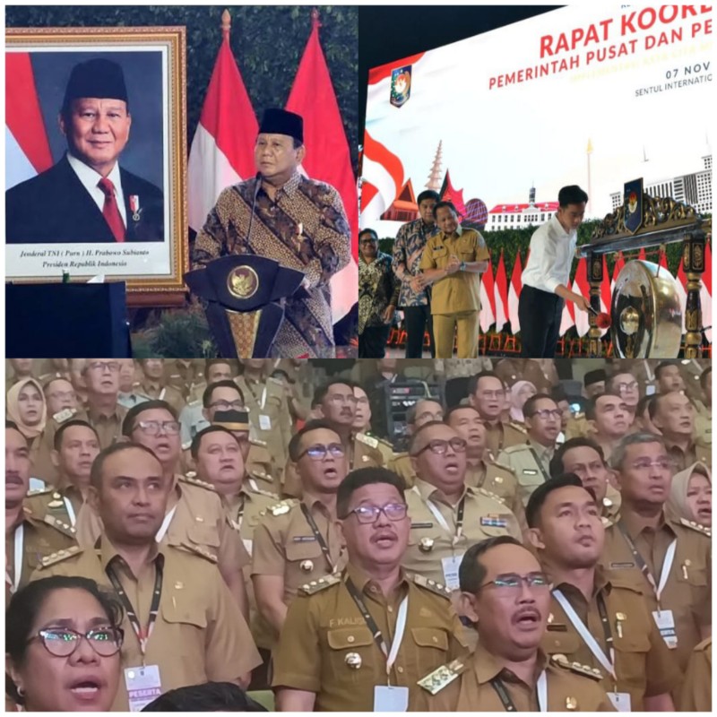 Rakornas Pemerintah Pusat dan Daerah, Tomohon Siap Implementasikan Program Pemerintahan Prabowo-Gibran
