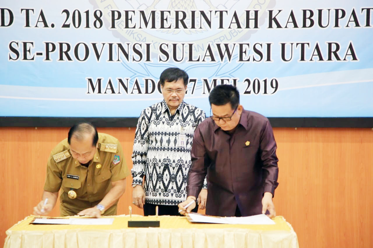 Bitung Raih Penghargaan WTP ke-8