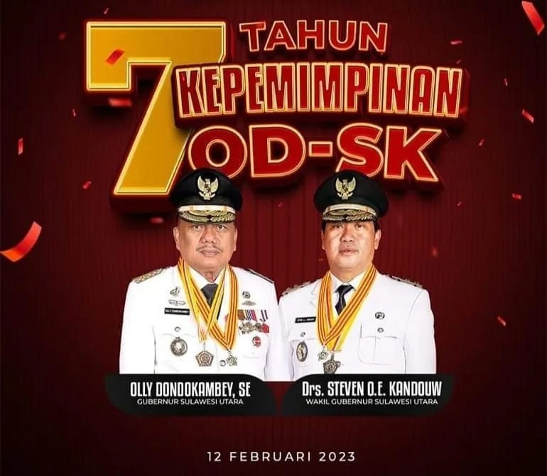Tujuh Tahun OD-SK Totalitas Kerja untuk Rakyat Sulut