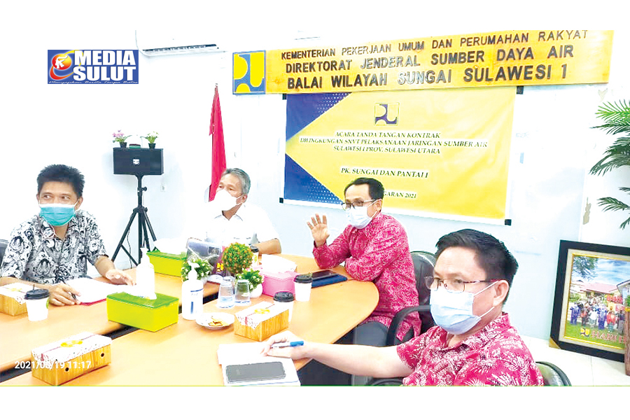Genjot Pembangunan Minsel, Bupati FDW Lobi BWSS I Sulut