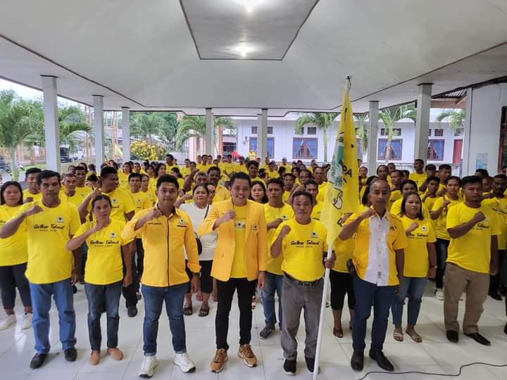 MARATON. YOSA Lantik Pengurus Partai di 3 Kecamatan