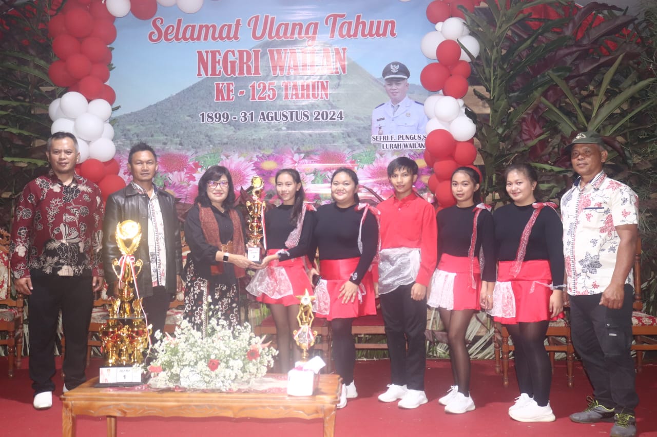 HUT ke-125 Kelurahan Wailan, Walikota Caroll Ajak Masyarakat Perkuat Komitmen Pembangunan