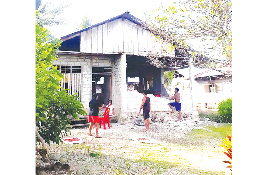 Gempa Goyang Talaud, Sejumlah Bangunan Rusak Parah