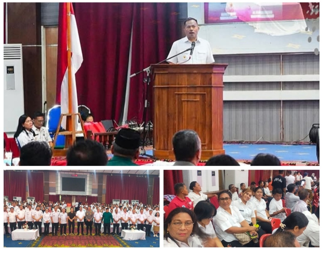 Wawali Richard Sualang Buka Sosialisasi Kamtibmas Jelang Nataru