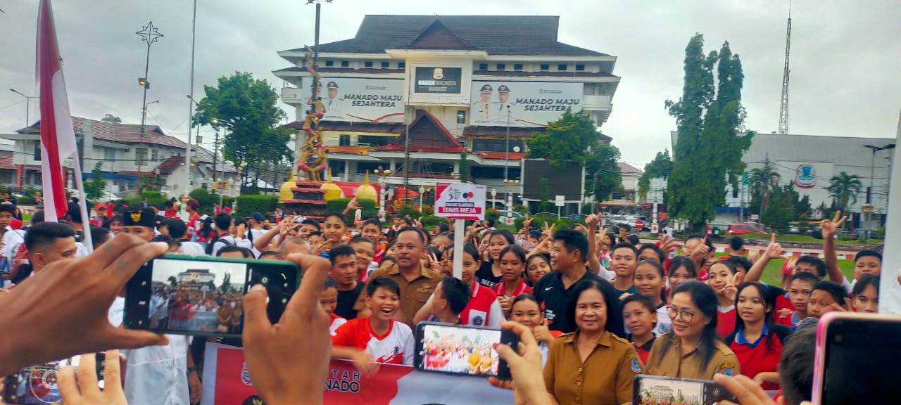 Sejarah, Wawali RS Buka Pekan Olahraga Pelajar Manado 2024 jadi Laga 9 Cabor