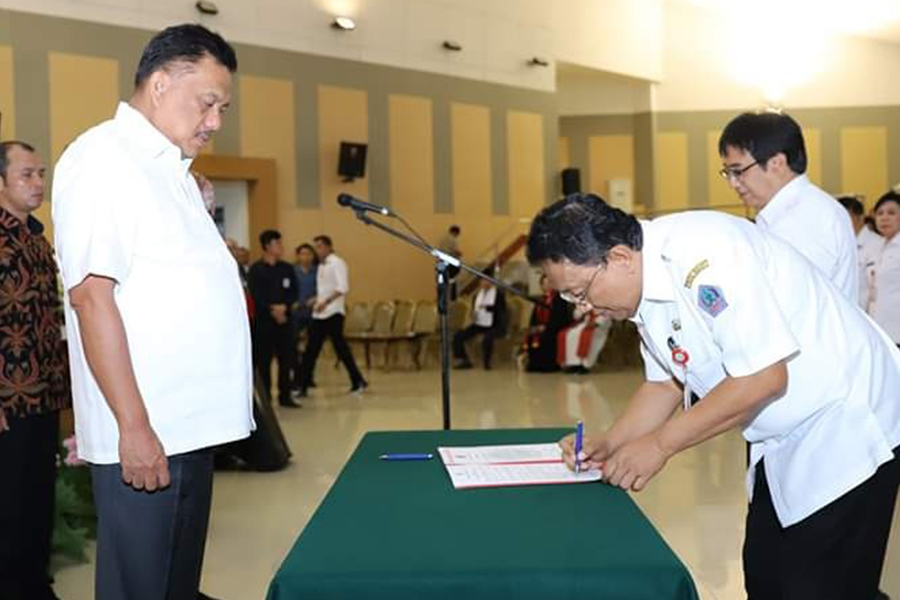 213 Pejabat Struktural Dikukuhkan