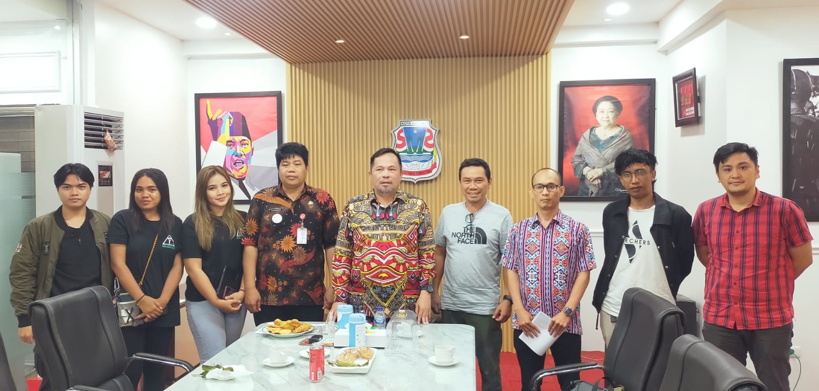 Wawali Terima Panitia Kejurnas Panjat Tebing Sulut Piala Walikota 2024