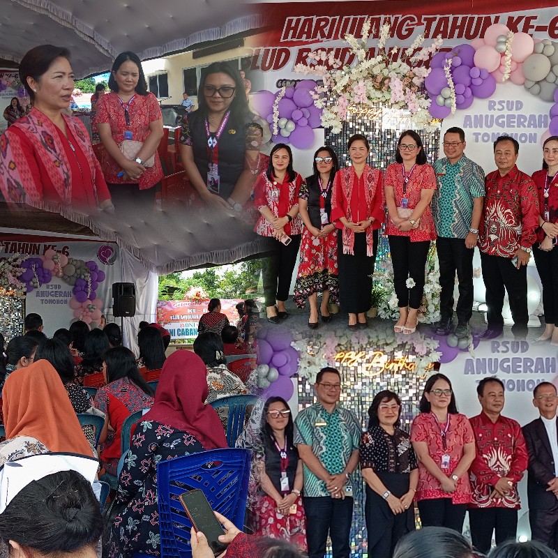 HUT ke-6 BLUD RSUD Anugerah Tomohon: Lebih Dekat dengan Masyarakat, Pelayanan Kesehatan Semakin Maju