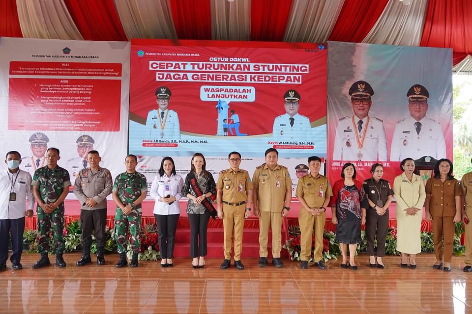 Minut Pertama di Sulut, Bunda TPK Minut Target Turunkan Stunting